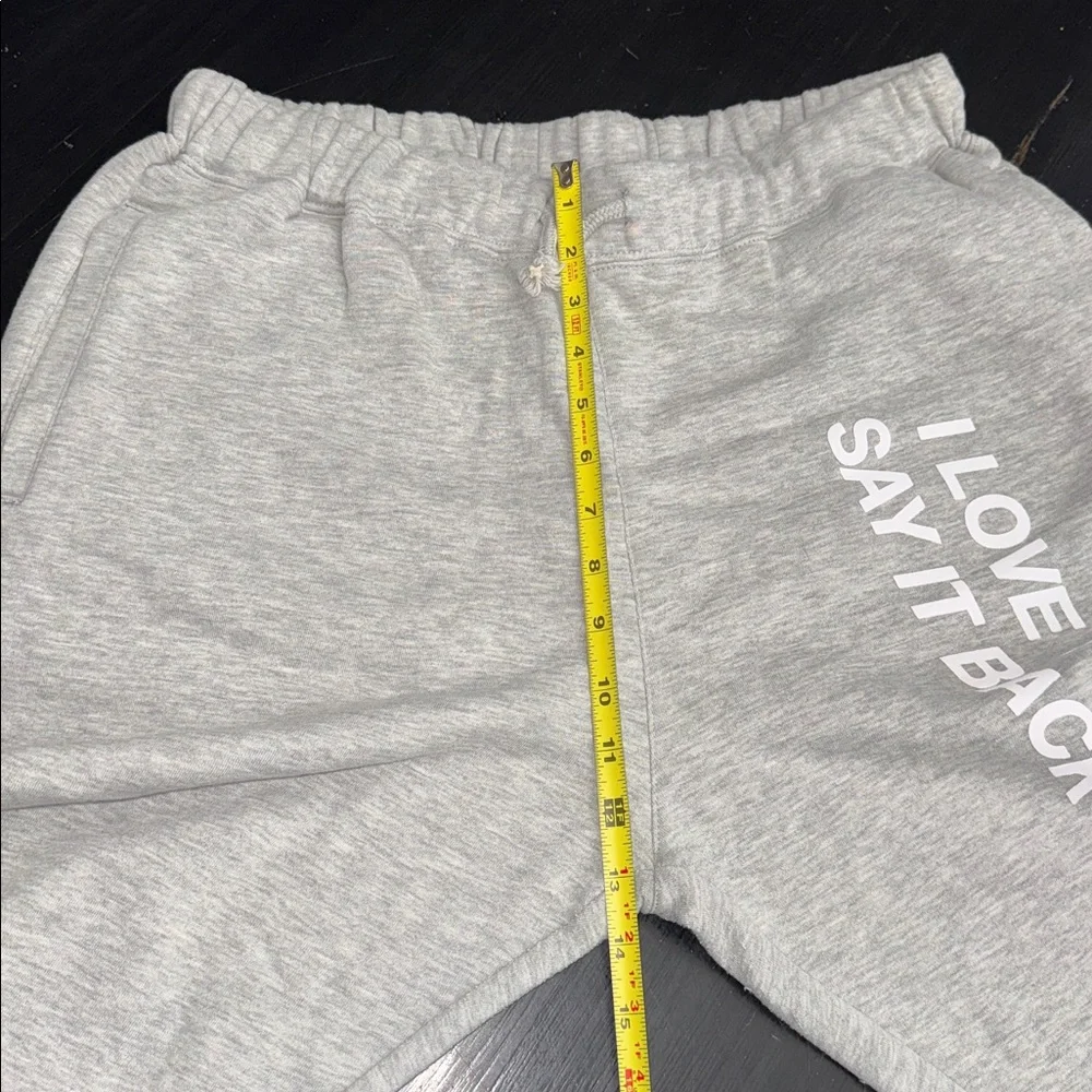LONELY GHOST athletic gray fleece joggers. size XL. - Picture 7 of 11